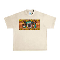 Sandshell joy license plate Urban Heavy Tee - Artiststas