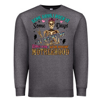 Charcoal Heather some days i rock it some days it rocks me either w Premium Sweatshirt - Artiststas