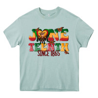 Arona juneteenth since 1865 with heart Heavy Core Tee - texasbilliewilder