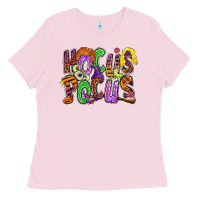 Bubblegum Pink Hocus pocus Ladies Tee - RanaPortraitStore