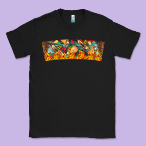 Nach Valentine Classic Tee Designed By Cowhidedigitalart