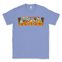 Colony Blue Nach Valentine Classic Tee - CowhideDigitalArt