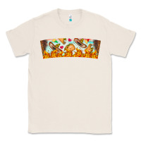 Natural Nach Valentine Classic Tee - CowhideDigitalArt