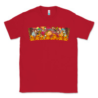 Red Nach Valentine Classic Tee - CowhideDigitalArt