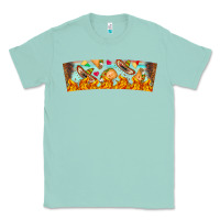 Seafoam Nach Valentine Classic Tee - CowhideDigitalArt