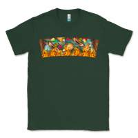Sports Green Nach Valentine Classic Tee - CowhideDigitalArt