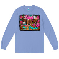 Colony Blue be mine valentine's day cow Long Sleeve Tee - Jasminsmagicworld