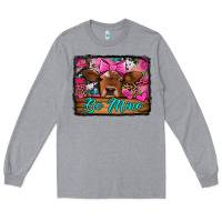 Heather Grey be mine valentine's day cow Long Sleeve Tee - Jasminsmagicworld