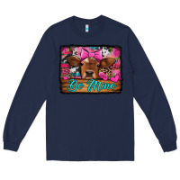 Navy be mine valentine's day cow Long Sleeve Tee - Jasminsmagicworld