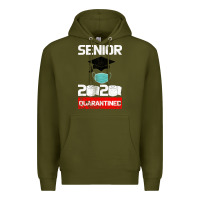 Army Green Senior 2020 Quarantined Premium Hoodie - Bettercallsaul