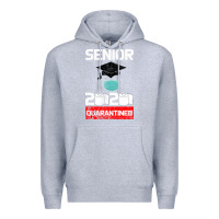 Heather Grey Senior 2020 Quarantined Premium Hoodie - Bettercallsaul