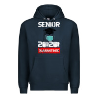 Navy Senior 2020 Quarantined Premium Hoodie - Bettercallsaul