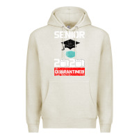 Oatmeal Heather Senior 2020 Quarantined Premium Hoodie - Bettercallsaul