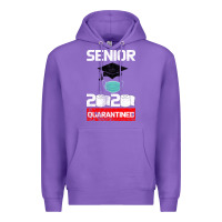 Purple Senior 2020 Quarantined Premium Hoodie - Bettercallsaul