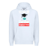White Senior 2020 Quarantined Premium Hoodie - Bettercallsaul