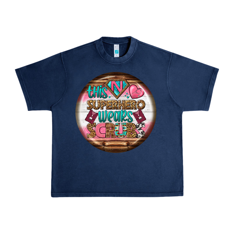 Nurse Round Earrings 1 Urban Heavy Tee by BundleAndBundleShop | Teevron