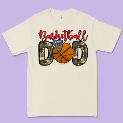 Basketball Dad Premium Tee Designed By Zillion Design Studio