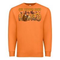 Carrot she works hard for the honey Premium Sweatshirt - Artiststas