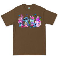 Cacao stitch coffee cups Premium Tee - AdoDesignShop