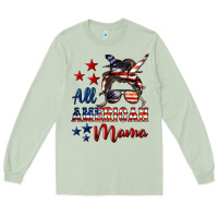 Matcha All American Mama Long Sleeve Tee - LillyAllenDesigns