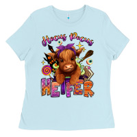 Baby Blue Hocus pocus Heifer Ladies Tee - RanaPortraitStore