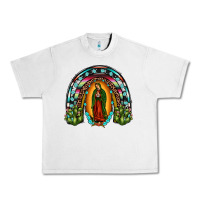 Our Lady Of Guadalupe Rainbow Urban Heavy Tee | Teevron