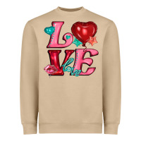 Mushroom love with balloons Heavyweight Sweatshirt - AdoDesignShop