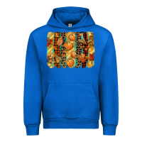 Cobalt fall brushstroke Urban Hoodie - CowGirlArtShop