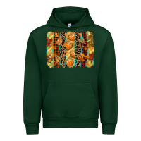Forest Green fall brushstroke Urban Hoodie - CowGirlArtShop