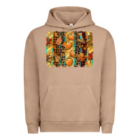 Pigment Burro fall brushstroke Urban Hoodie - CowGirlArtShop