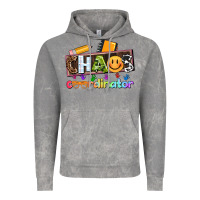 Cloud Rock teacher chaos coordinator Vintage Hoodie - AdoDesignShop