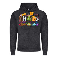 Vintage Black teacher chaos coordinator Vintage Hoodie - AdoDesignShop