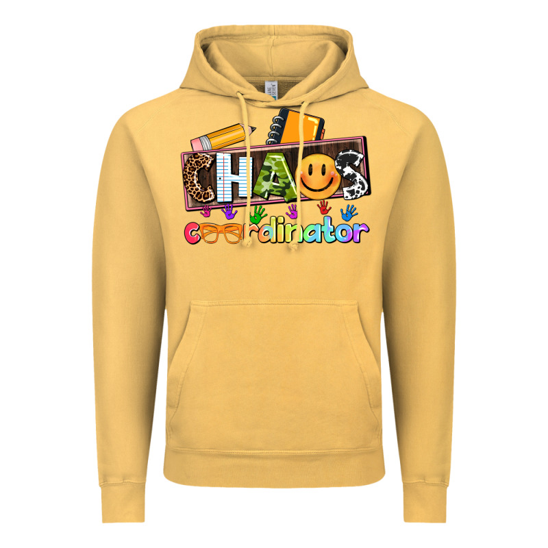 Teacher Chaos Coordinator Vintage Hoodie by AdoDesignShop | Teevron