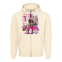 Sandshell tis the season winter skull Zipper Hoodie - NancyCooperArtShop