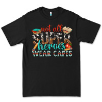 Black not all superheroes wear capes with books Premium Tee - texasbilliewilder
