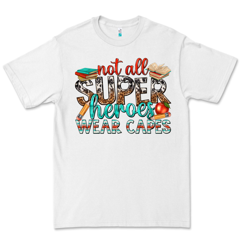 Not All Superheroes Wear Capes With Books Premium Tee by texasbilliewilder | Teevron