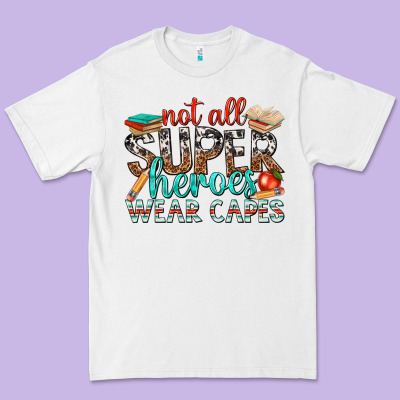Not All Superheroes Wear Capes With Books Premium Tee Designed By Texasbilliewilder