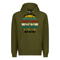 Army Green Eff You See Kay Why Oh You Premium Hoodie - Bettercallsaul