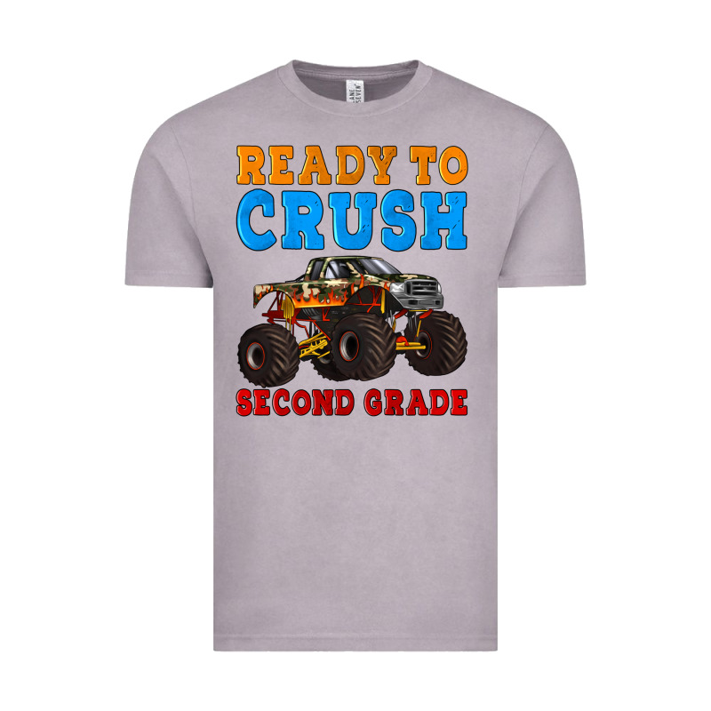 Ready To Crush Second Grade Vintage Tee by Artiststas | Teevron