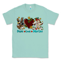 Seafoam peace love martini Classic Tee - AdoDesignShop