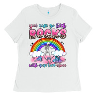 White you can go kick rocks with open toed shoes Ladies Tee - JahusDesignShop