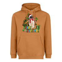 Meerkat Merry Christmas Penguin Heavyweight Hoodie - LillyAllenDesigns