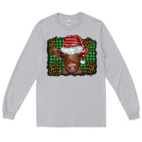 Moon Dust christmas leopard buffalo plaid baby highland cow Long Sleeve Tee - BarkalooDesign