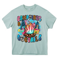 Arona campfires and coctails Heavy Core Tee - Zillion Design Studio