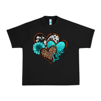 Black love turquoise hearts Urban Heavy Tee - Jasminsmagicworld