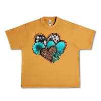 Peanut Butter love turquoise hearts Urban Heavy Tee - Jasminsmagicworld