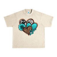 Sandshell love turquoise hearts Urban Heavy Tee - Jasminsmagicworld