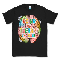 Black going to therapy is cool Classic Tee - NancyCooperArtShop
