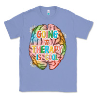 Colony Blue going to therapy is cool Classic Tee - NancyCooperArtShop