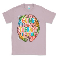Lilac going to therapy is cool Classic Tee - NancyCooperArtShop